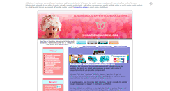 Desktop Screenshot of educazionebambini.org